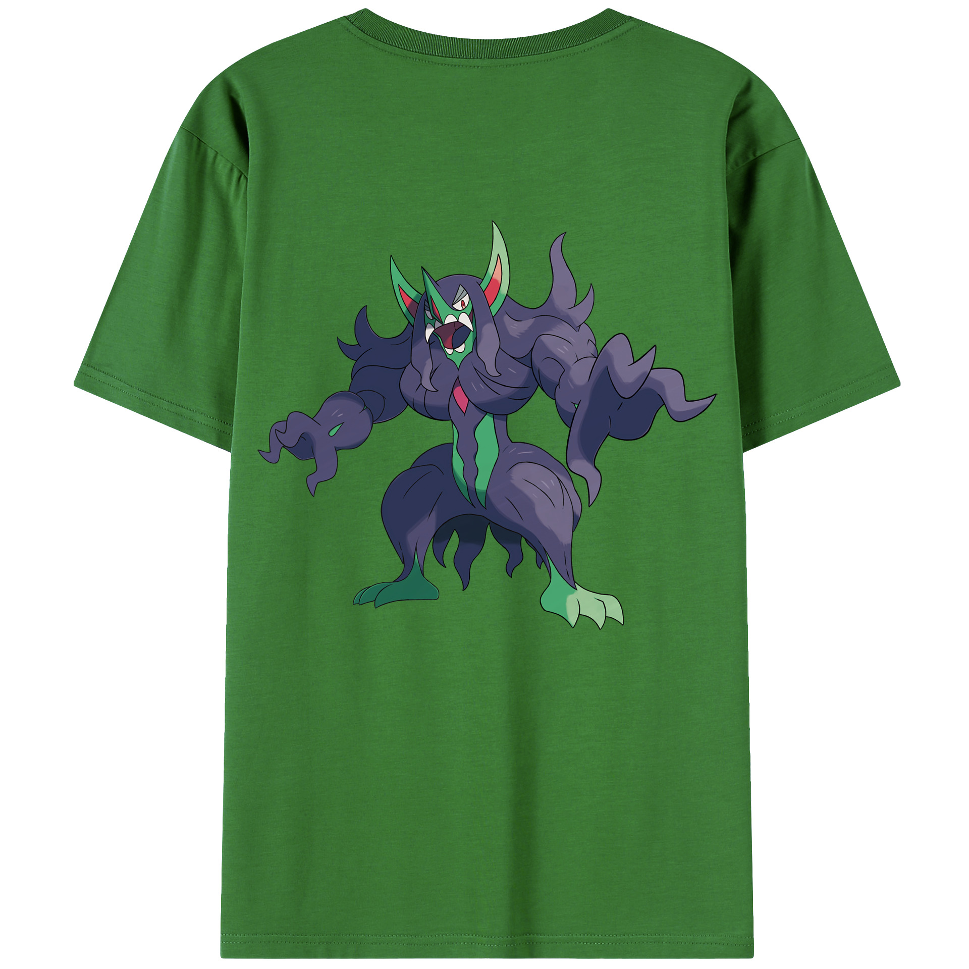 （画像用） ポケットモンスター Pokémon レディース半袖Tシャツ(バックプリント)